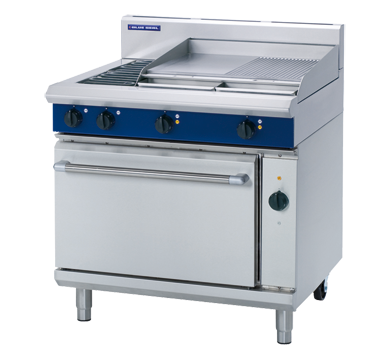 Blue Seal E56B 900mm Electric Range Convection Oven - 2 Radiant Elements/600mm Griddle