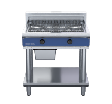 Blue Seal Evolution Series E596D-LS - 900mm Electric Chargrill Leg Stand