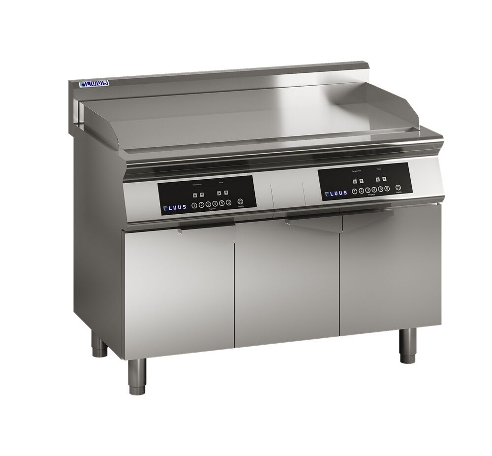 Luus EG7-12P - 1200mm Electric Induction Griddle with Dual Control