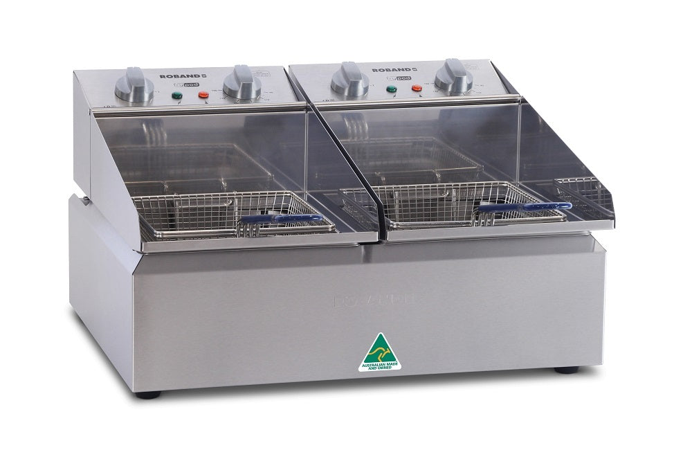 ROBAND FR25 - Frypod Double Pan Counter Top Fryer