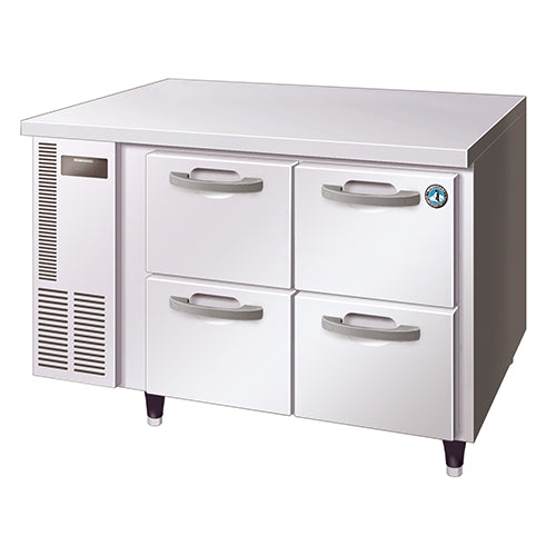 Hoshizaki RTC-125DEA-GN-4D 4 Drawer 150mm Deep Gastronorm Underbench Refrigerator on castors