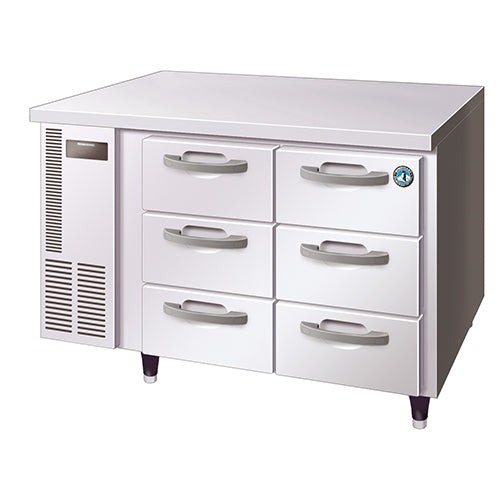 Hoshizaki RTC-125DEA-GN-6D 6 Drawer 100mm Deep Gastronorm Underbench Refrigerator