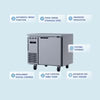 Under Counter Freezer - 1 door - HS9-1F-N