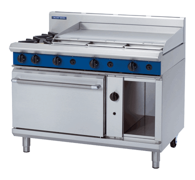 Blue Seal G508A 1200mm Gas Range Static Oven 2 Burners 900mm Griddle