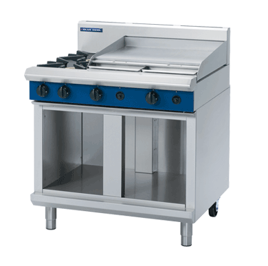 Blue Seal Evolution Series G516B-CB - 900mm Gas Cooktop - Cabinet Base - Natural Gas