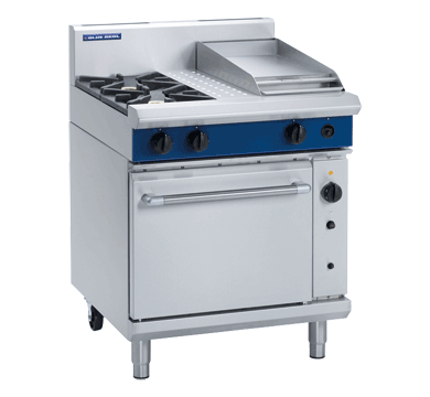 Blue Seal Evolution Series G54C - 750mm Gas Range Convection Oven - LPG
