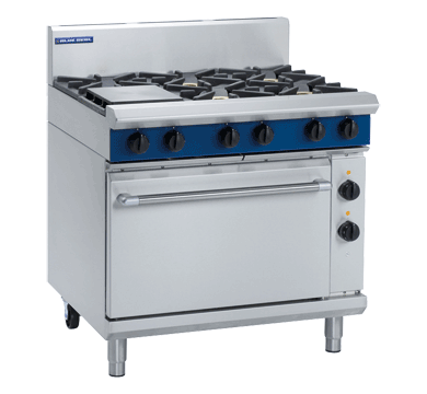 Blue Seal Evolution Series GE506D - 900mm Gas Range Electric Static Oven - LPG