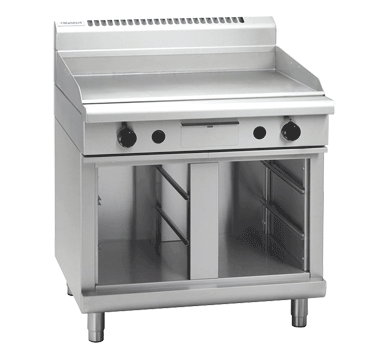 Waldorf 800 Series GP8900G-CB - 900mm Gas Griddle Cabinet Base - Natural Gas