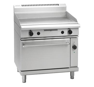 Waldorf 800 Series GP8910GEC - 900mm Gas Griddle Electric Convection Oven Range - LPG