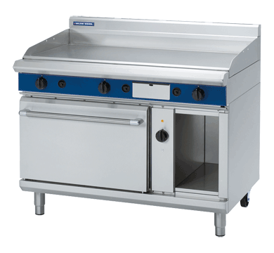Blue Seal Evolution Series GPE58 Gas Griddle Electric Convection Oven Range 1200mm