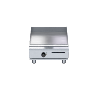 Waldorf 800 Series GPL8600E-B - 600mm Electric Griddle Low Back Version Bench Model