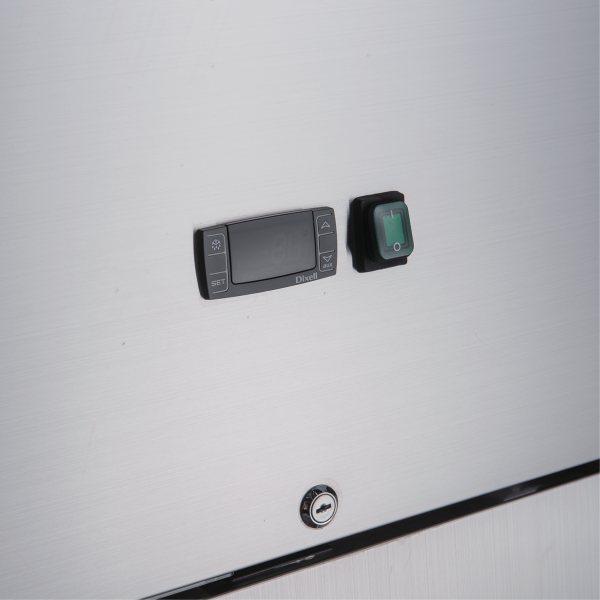 Exquisite GSC1410H Two Solid Doors Upright Storage Refrigerators