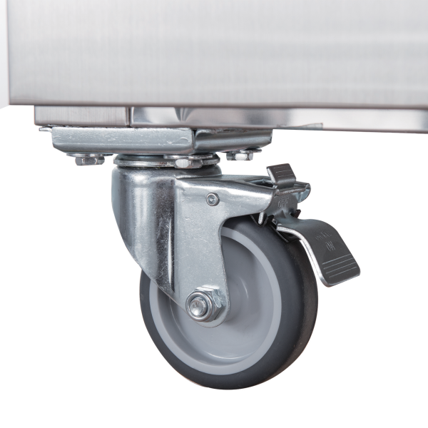 Exquisite GSC652H One Split Solid Door Upright Storage Refrigerators