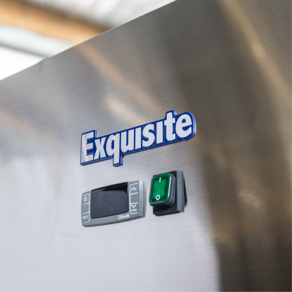 Exquisite GSF650H One Solid Door Upright Storage Freezers