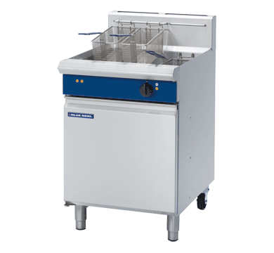 Blue Seal Evolution Series GT60-HPO Vee Ray Single Pan High Performance Gas Fryers 600mm