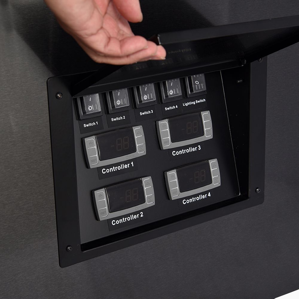 Bromic - Open Hot Display Full Height - 1000mm
