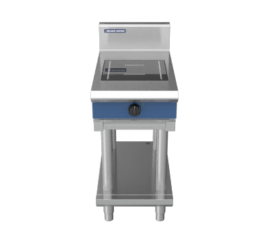 Blue Seal Evolution Series IN511F-LS 450mm Single Full Area Induction Cooktop on Leg Stand