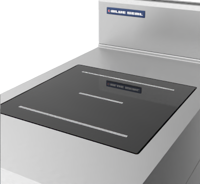 Blue Seal Evolution Series IN511R3-LS 450mm Single Round Induction Cooktop on Leg Stand