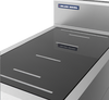 Blue Seal Evolution Series IN512F-CB 450mm Two Full Area Induction Cooktop on Cabinet Base