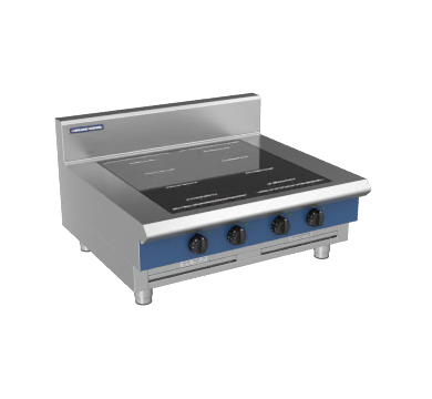 Blue Seal Evolution Series IN514F-B 900mm Four Full Area Induction Benchtop Cooktop