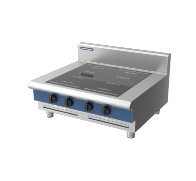 Blue Seal Evolution Series IN514F-B 900mm Four Full Area Induction Benchtop Cooktop
