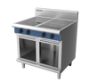 Blue Seal Evolution Series IN514R5F-CB 900mm Four Induction Cooktop