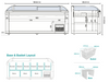 Bromic Irene ECO 185 Island Freezer 525L
