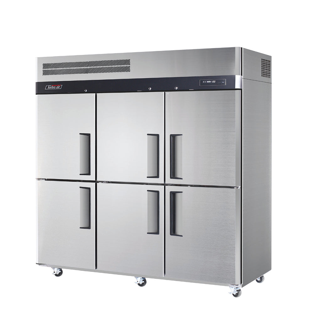 Turbo Air KR65-6-N(HC) Upright Six Half Door Fridge 1868L