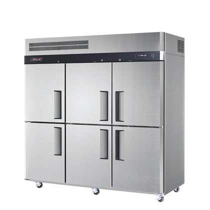Turbo Air KR65-6-N(HC) Upright Six Half Door Fridge 1868L