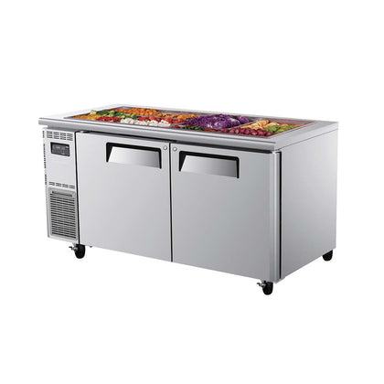 Turbo Air KSR15-2-N(HC) 1500mm Two Door Salad Prep Fridge 420L