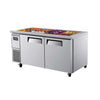 Turbo Air KSR15-2-N(HC) 1500mm Two Door Salad Prep Fridge 420L