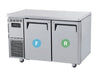 Turbo KURF12-2-N(HC) Two Door Dual Bench Fridge Freezer