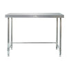 Simply Stainless / SS01.7.1500 LB / Stainless Work Bench Include leg brace - 1500mm Wide / 44kg / W1500 x D700 x H900 / Lifetime Warranty