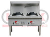 LKK 2BC 2 Burner Waterless Gas Wok – Chimney Burner