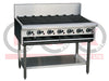 LKK CG12 7 Burner Gas Chargrill 1200mm