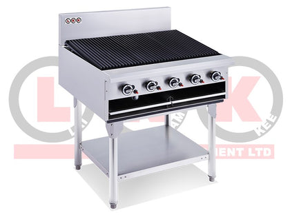 LKK CG9 5 Burner Chargrill 900mm