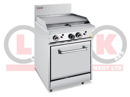 LKK OB4B+O Gas Hotplate With Gas Static Oven 600mm