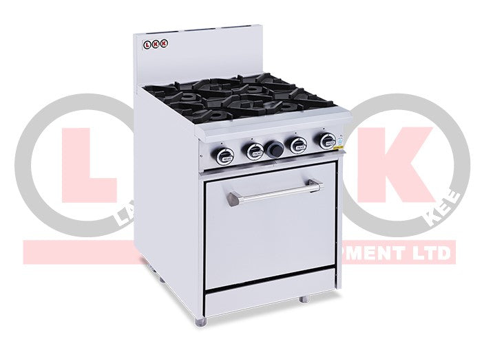 LKK OB4D+O 4 Gas Burner Cooktop With Static Oven 600mm