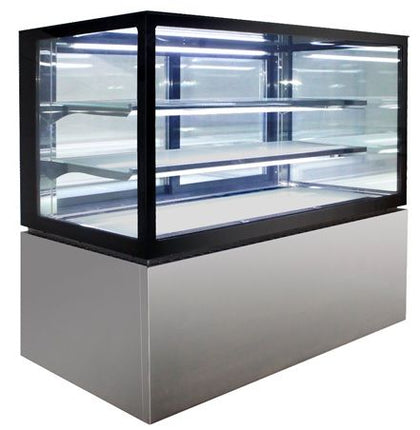 Anvil NDHV3730 900mm Square Glass 3 Tier Hot Display