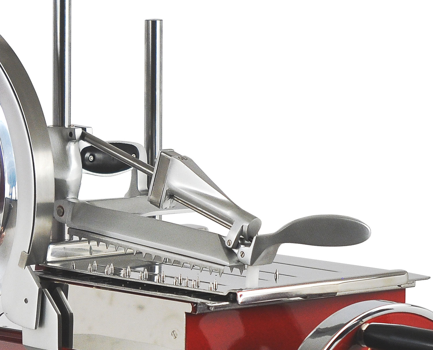 NOAW NS330M Heritage Flywheel Meat Slicer - Red