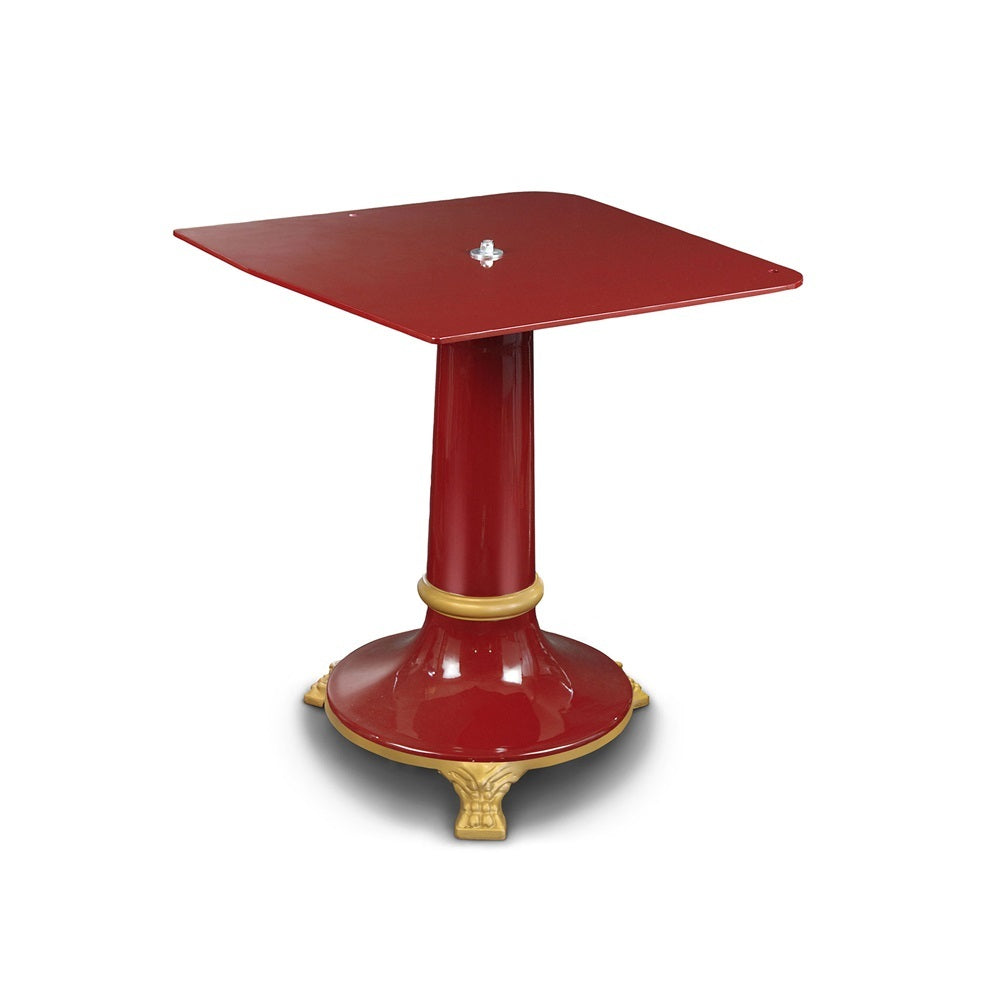 Noaw NSCIS - Red Cast Iron Stand to suit Retro Flywheel Slicer NS330M