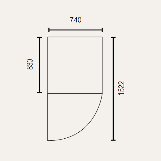 Exquisite GSC652H One Split Solid Door Upright Storage Refrigerators