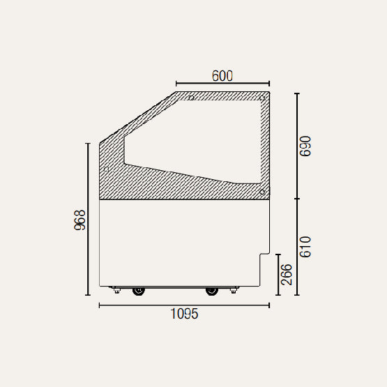 Exquisite IC16T – 16 Tubs Ice Cream Scooping Freezers