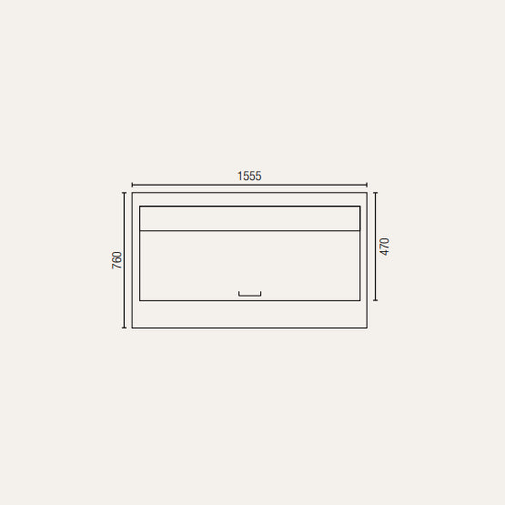 Exquisite ICC550H Two Doors Food Preparation Refrigerators