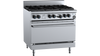 B+S Black Six Burner Oven OV-SB6