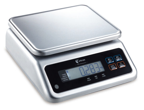 Vitras PSC9502 Dual Display 30kg Waterproof Portion Scale