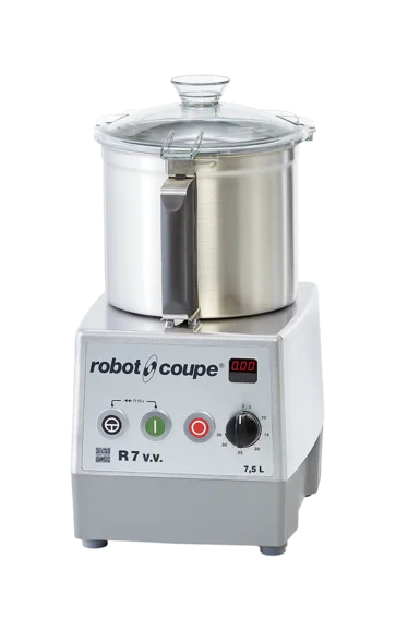 Robot Coupe - R 7 V.V. - Cutter Mixer - 7.5L Stainless Bowl - Variable Speed