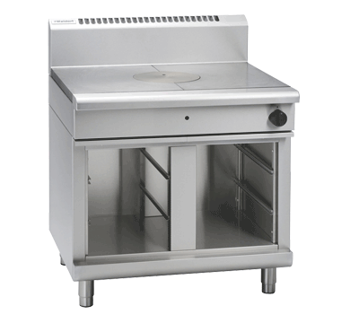 Waldorf 800 Series RNL8100G-CB - 900mm Gas Target Top Low Back Version - Cabinet Base - LPG