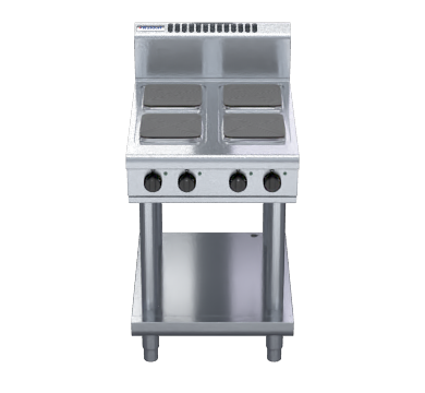 Waldorf 800 Series RN8400SE-LS- 600mm Electric Cooktop Sealed Hobs - Leg Stand