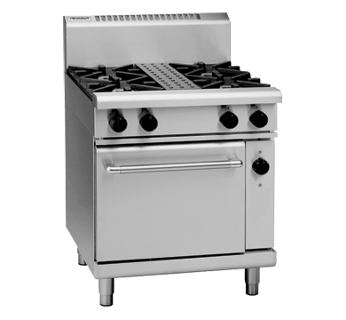 Waldorf 800 Series RN8510GEC - 750mm Gas Range Electric Convection Oven - LPG